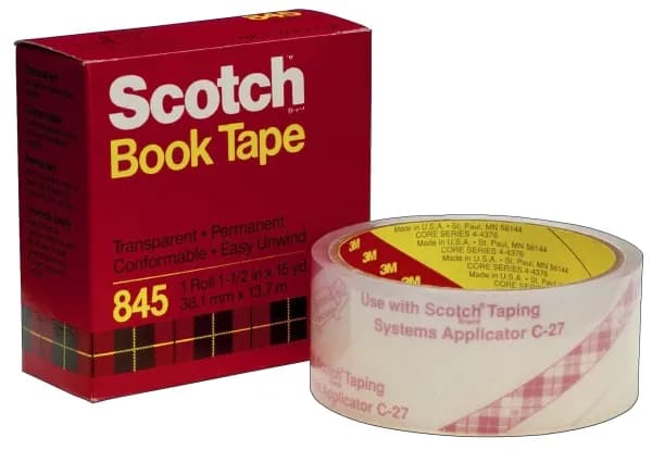3M 8455013, 13,7 m, Läpinäkyvä, 50 mm