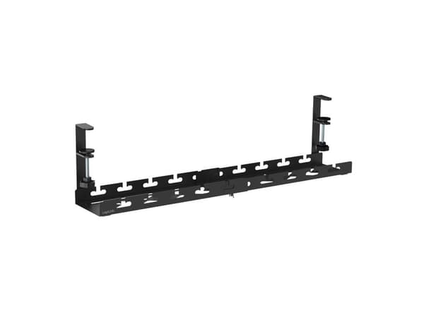 LogiLink KAB0094, Kabelskilleskuff, Bord, Stål, Sort