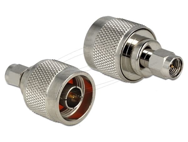 Delock - RF-adapter - SMA hann til N-kontakt hann