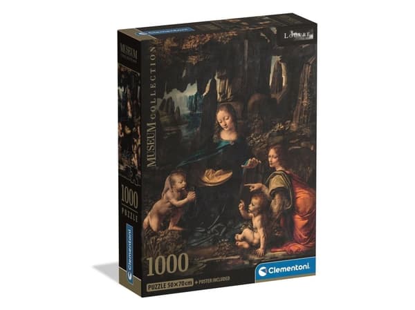 Puslespill Museum Louvre Virgin Rocks Impulse, 1000 brikker