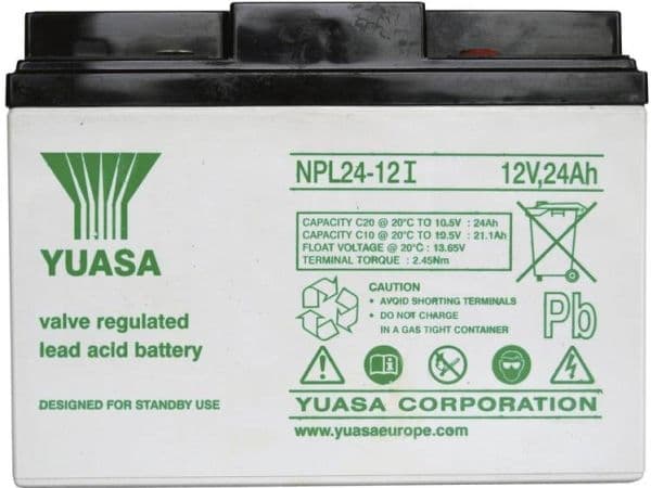 Yuasa blybatteri NPL 24 - 12