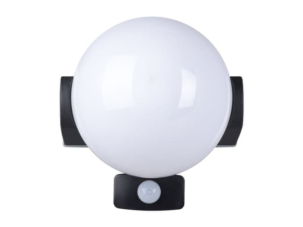 EGLO RUBIO UDE veggsensor IP44 E27 svart
