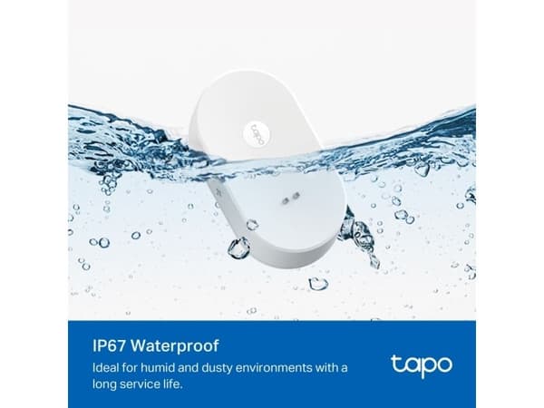 Smart TP-Link Tapo T300 water leak sensor (white)