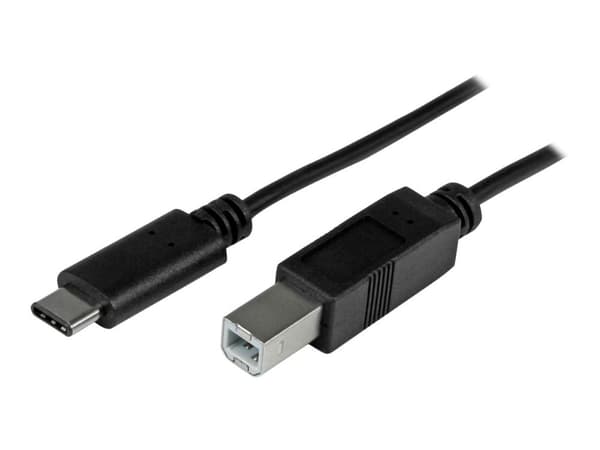 StarTech USB C to USB B Printer Cable - 3 ft / 1m - USB C Printer Cable - USB C to USB B Cable - USB Type C to Type B (USB2CB1M) - USB-kabel - USB-...