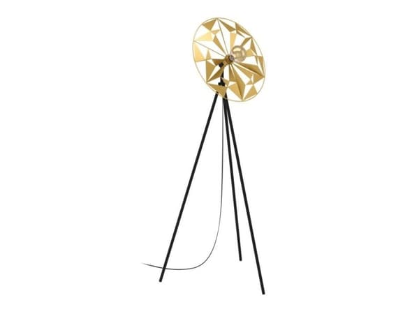 EGLO CASTANUELO GOLV E27 H1520 SVART/GULD