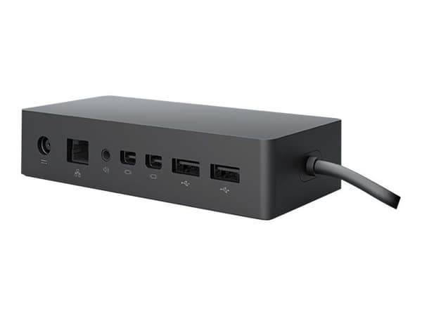 Microsoft Surface Dock - Dokkingstasjon - Thunderbolt 4 - 3 x Thunderbolt - 1GbE, 2.5GbE - 165 watt
