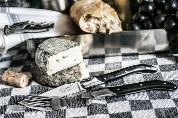 LAGUIOLE Forks Laguiole Black Ebony SET 6 SdV