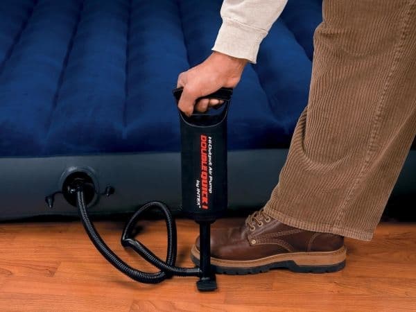 PUMPE INTEX DOUBLE QUICK HÅNDPUMPE