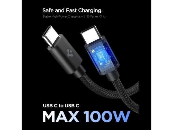 Spigen EE451EU Essential USB-C 45W Wall Charger - Black