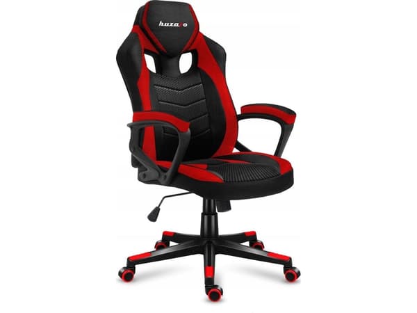 "HUZARO FORCE 2.5 Red Mesh" gaming stol
