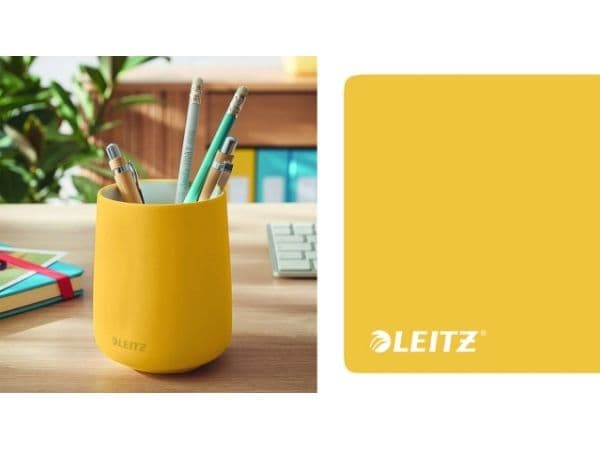 Leitz Cosy - Blyantkopp - ceramic - varm gulfarge