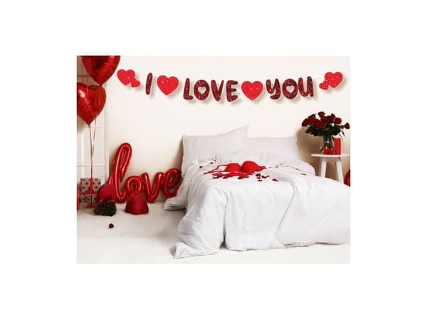 I Love You-bannner, 3 m