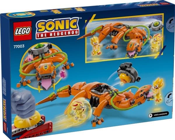 LEGO Sonic 77003 Super Shadow mot Biolizard