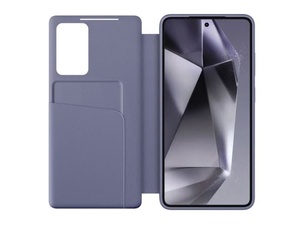 Tech-Protect smart wallet-deksel til Samsung Galaxy S26 - lilla