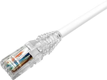 NETCONNECT patchkabel Kat 6 U/UTP, 1,5 m, hvit med LSZH-kappe