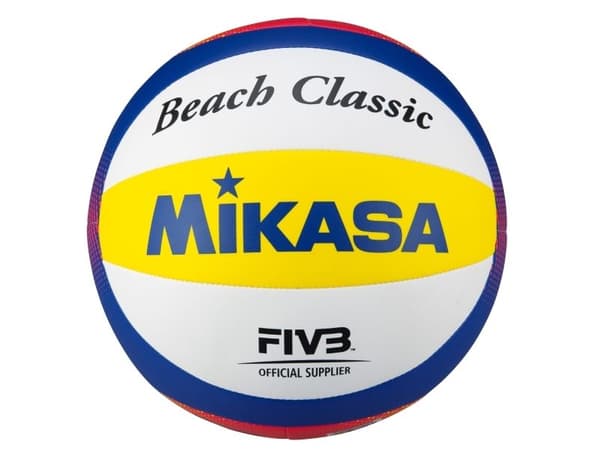 Mikasa Beach Classic beachvolley-/netstolpar 5 (vit/gul/blå)