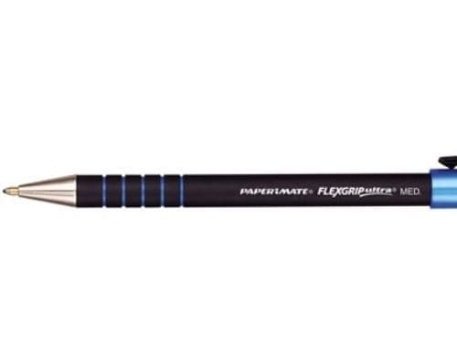 Papermate Flexgrip Ultra, 12, medium Blue, Blå, 12 styck