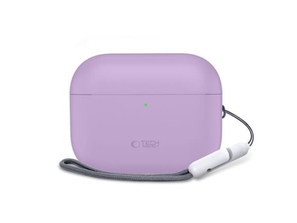 Tech-Protect TECH-PROTECT silikonfodral för Apple AirPods Pro 3 Lavender