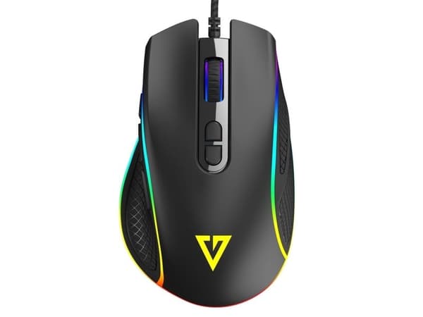 Optisk mus MODECOM VOLCANO VELES BLK kablet