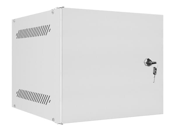Lanberg - Rack skåp - väggmontering - grå, RAL 7035 - 4U - 10"