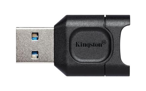 Kingston MobileLite Plus - Kortleser (microSD, microSDHC, microSDHC UHS-I, microSDHC UHS-II, microSDXC, microSDXC UHS-I, microSDXC UHS-II) - USB 3....
