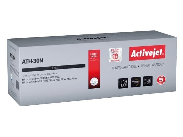 Activejet ATH-30N, 1600 sivua, Musta, 1 kpl