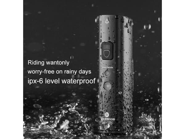 RockBros front sykkellys 1000lm 5 moduser lommelykt vanntett USB ROCKBROS