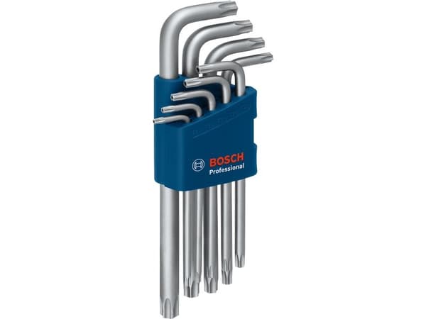 Bosch Nyckeluppsättning TORX 9 stycken
