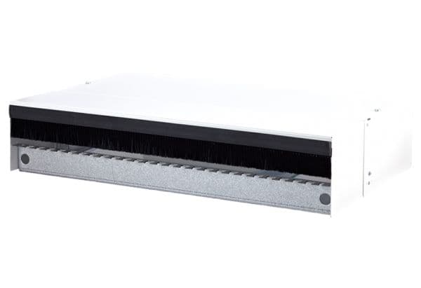 BTR Surface mount box for 19 "patch panels - Ytmonteringsbox för nätverk - kritvit, RAL 9010