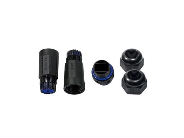 LogiLink NP0102, Plast, Polyamid, Sort, IP68, 140 mm, 36 mm, 36 mm