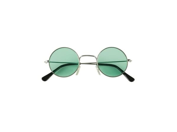 Lennon brille, grøn
