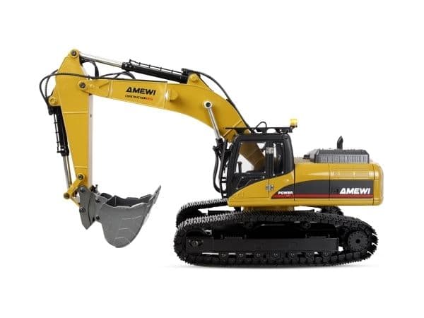 Amewi G705E Bagger Metall 1:14 RTR gelb 14+