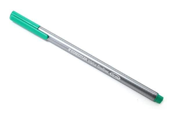 Staedtler 334-5, Vihreä, Harmaa, Vihreä, 0,3 mm, 1 kpl