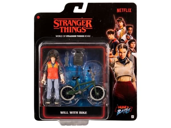 Stranger Things-figur och cykel (ass.)