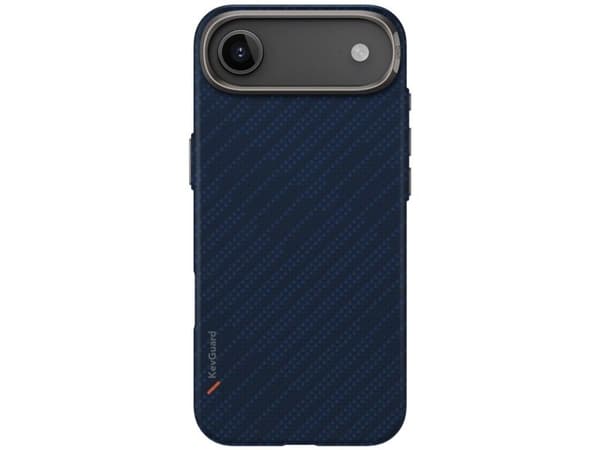 Uniq Keva EDGE Magclick ladeetui til iPhone Air - blå