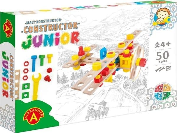 Junior byggsats i trä - Flygplan