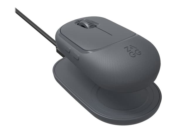 ZAGG Pro Mouse, Oikeakätinen, Bluetooth, 1000 DPI, Puuhiili