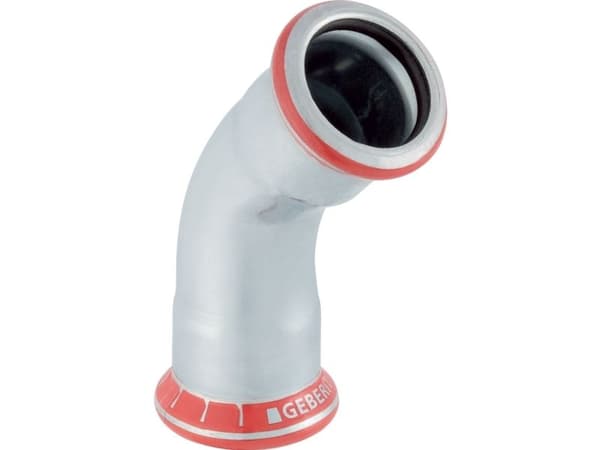 Geberit 20611, 45°, 143 mm, 68 mm