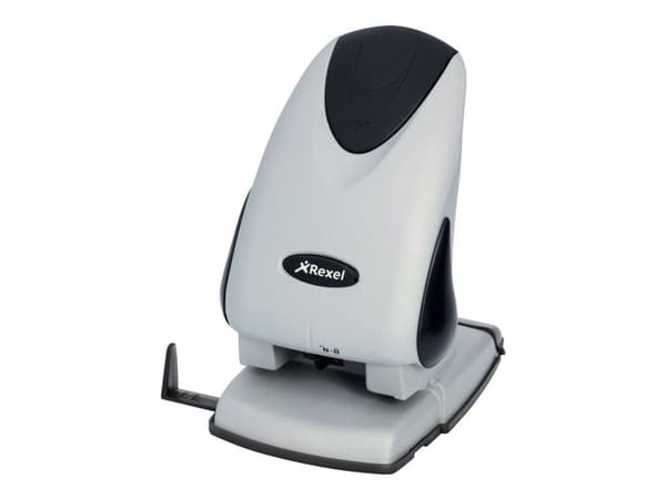 Rexel P265 - Hullstanser - robust - 65 ark - metall - svart/sølv