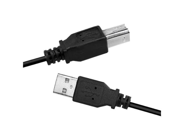 LogiLink CU0009B, 5 m, USB A, USB B, USB 2.0, 480 Mbit/s, Musta