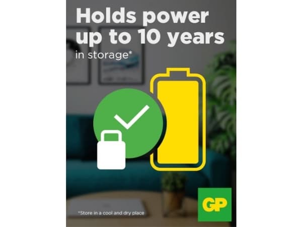 GP Super Alkaline AA batteri, 15A/LR6, 40-pak