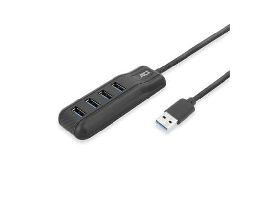 ACT USB-A-hub 3.0, 4 porter USB-A (AC6320)