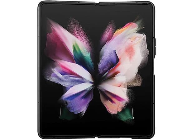 Guess glitter script-etuiet til Samsung Galaxy Z Fold 5 - svart