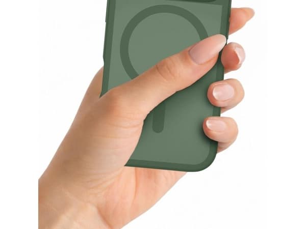 3mk Misty MagCase for iPhone 16E / 17E - grønn
