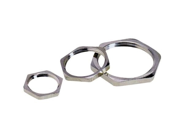 Lapp 52003580, Låsmutter, mässing, Krom, PG48, Krom, -60 - 200 ° C