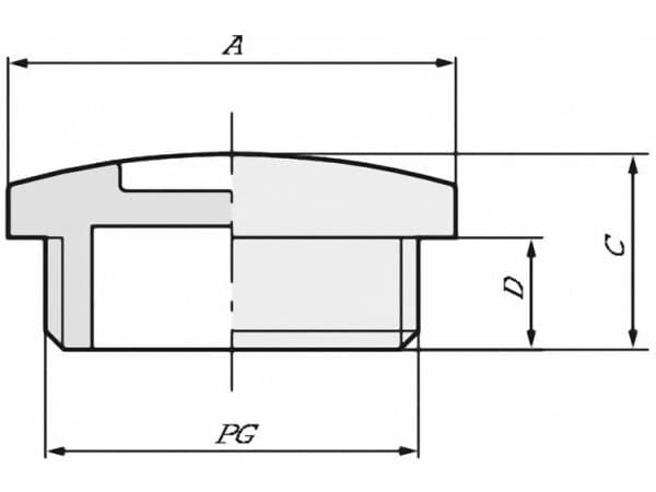 LAPP messingplugg Skindicht BL IP54 PG7 (52002680)
