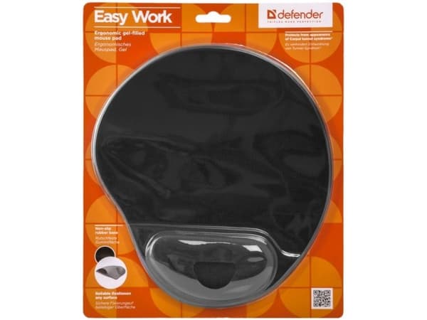 Defender Easy Work - Mustablett med handledskudde
