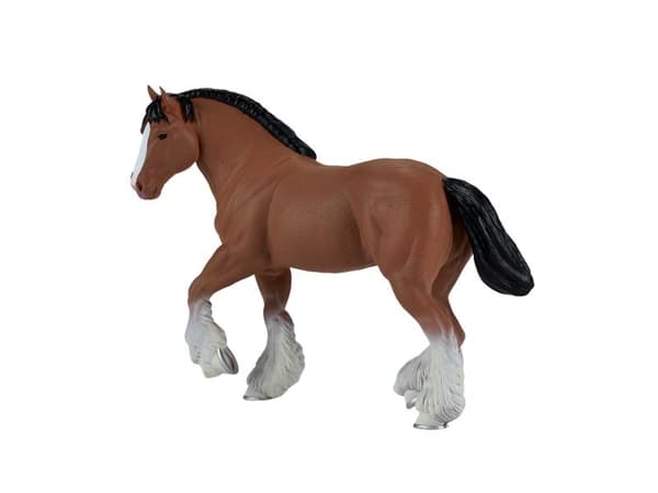 Mojo Clydesdale hest, Brun
