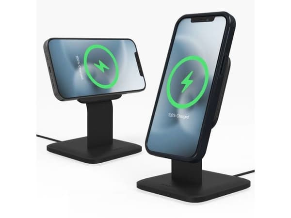 mophie snap+ wireless stand, Innendørs, Trådløs lading, Sort
