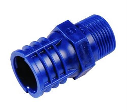 Wavin 3/4 adapter m/udv. gevin - 3/4 adapter m/udv. gevind
